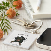 German Hunting Terrier (Jagdterre) Schlüsselanhänger (Vorderseite rechts)