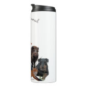 German Hunting Terrier (Jagdterre) Thermosbecher (Nach rechts gedreht)