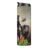 German Hunting Terrier (Jagdterre) Thermosbecher (Nach rechts gedreht)