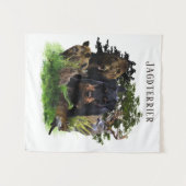 German Hunting Terrier (Jagdterre) Wandteppich (Vorderseite (Horizontal))