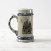 German Hunting Terrier (Jagdterrier)    Beer Stein Bierglas (Links)