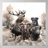 German Hunting Terrier Poster (Vorne)