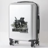 German Hunting Terrier, The Jagdterrier, Art Aufkleber (Koffer)