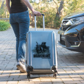 German Hunting Terrier, The Jagdterrier, Art Aufkleber (Koffer Insitu)