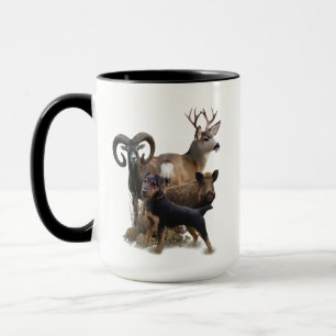 German Hunting Terrier, The Jagdterrier, Art Tasse