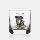 German Hunting Terrier Whiskyglas (Rückseite)