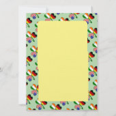 German Irish USA Kleeblatt St Patrick's Day Party Einladung (Rückseite)