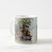 German Jagdterer , immer bereit zur Jagd Kaffeetasse (Vorderseite Links)