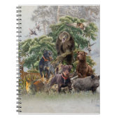 German Jagdterer , immer bereit zur Jagd Notizblock (Vorderseite)