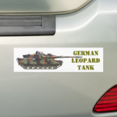GERMAN LEOPARD TANK. AUTOAUFKLEBER (Auf Auto)