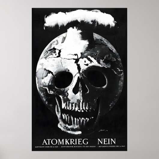 German Nuclear War - No Political Poster Peace (Vorne)