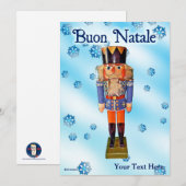 German Nutcracker - Buon Natale (Vorne/Hinten)