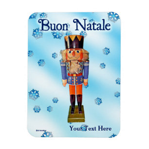 German Nutcracker - Buon Natale Magnet