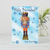 German Nutcracker - Feliz Navidad (Stehend Vorderseite)