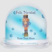 German Nutcracker - Feliz Navidad Schneekugeln (Rückseite)