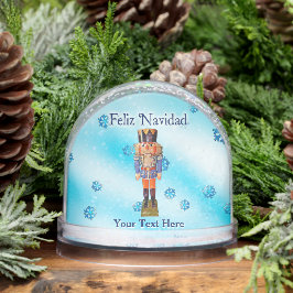 German Nutcracker - Feliz Navidad Schneekugeln