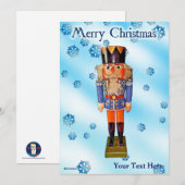 German Nutcracker - Frohe Weihnachten (Vorne/Hinten)