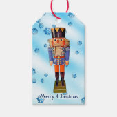 German Nutcracker - Frohe Weihnachten Geschenkanhänger (Vorderseite)