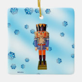 German Nutcracker - Frohe Weihnachten Keramikornament (Vorderseite)