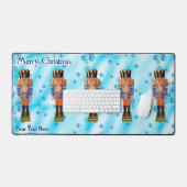 German Nutcracker - Frohe Weihnachten Schreibtischunterlage (Tastatur & Maus)