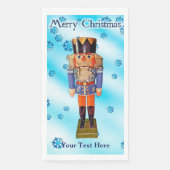 German Nutcracker - Frohe Weihnachten Serviette (Vorderseite)