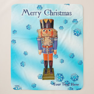 German Nutcracker - Frohe Weihnachten Sherpadecke