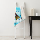 German Nutcracker - Frohe Weihnachten Sherpadecke (Beispiel)