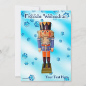 German Nutcracker - Fröhliche Weihnachten (Vorderseite)