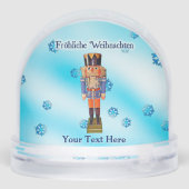 German Nutcracker - Fröhliche Weihnachten Schneekugeln (Rückseite)