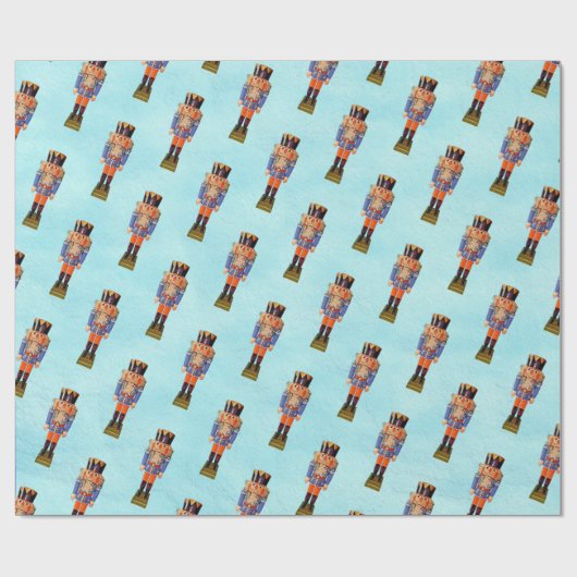 German Nutcracker Geschenkpapier (Flach)