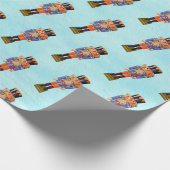 German Nutcracker Geschenkpapier (Ecke)