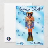 German Nutcracker - Joyeux Noël (Vorne/Hinten)