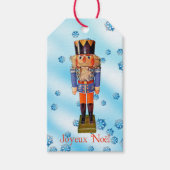 German Nutcracker - Joyeux Noël Geschenkanhänger (Vorderseite)