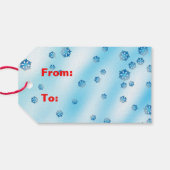 German Nutcracker - Joyeux Noël Geschenkanhänger (Rückseite Horizontal)