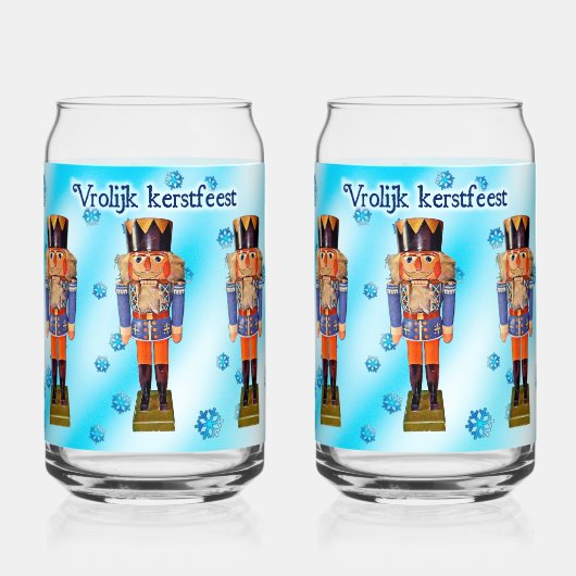 German Nutcracker - Vrolijk kerstest Dosenglas (Vorderseite)