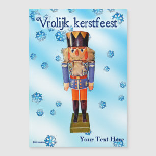 German Nutcracker - Vrolijk kerstest Magnetkarte