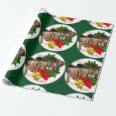 German Pinscher Christmas Geschenkpapier (Ungerollt)