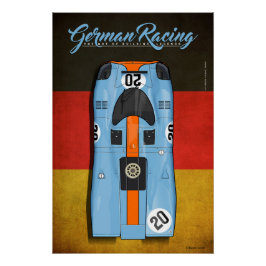 German Racing 917 G No.20 Poster