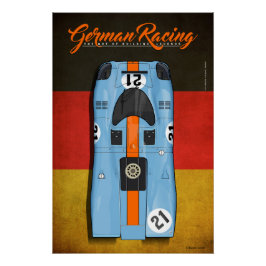 German Racing 917 G No.21 Poster