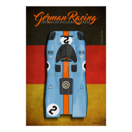 German Racing 917 G No.2 Poster