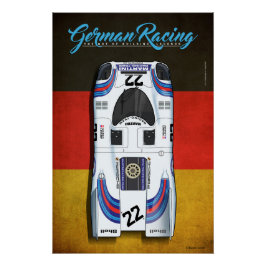 German Racing 917 M No.22 Poster