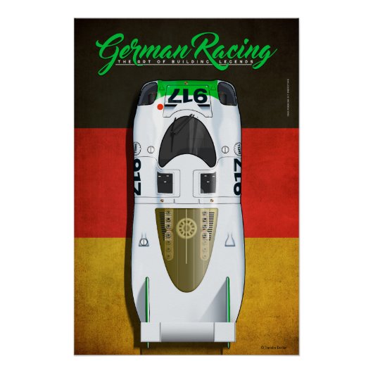 German Racing 917 Prototype Poster (Vorderseite)