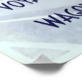 German Railways Poster Who travels by sleeper (Ecke)