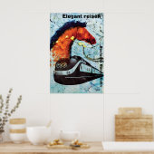 German Railways TEE Poster Vintage Travel Print (Küche)