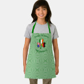 German rish USA Flags Kleeblatt Personalisiert Kid Schürze (Insitu)