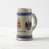 German Samoa Stein Bierglas (VorderseiteRechts)