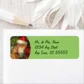 German Santa Claus Address Labels (Insitu)