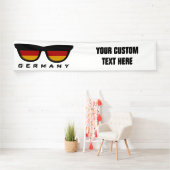 German Shades Custom Text & Color Banner (Insitu)
