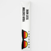 German Shades Custom Text & Color Banner (Vertikal)