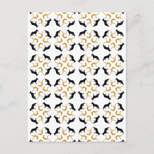 German Shehherd Postkarte (Vorderseite)